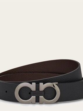 Salvatore Ferragamo Reversible and adjustable Gancini belt